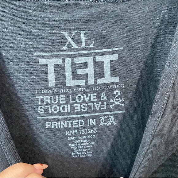 True Love & False Idols Mens Muscle Tank In Love with a Lifestyle I Can’t Afford - Picture 2 of 7